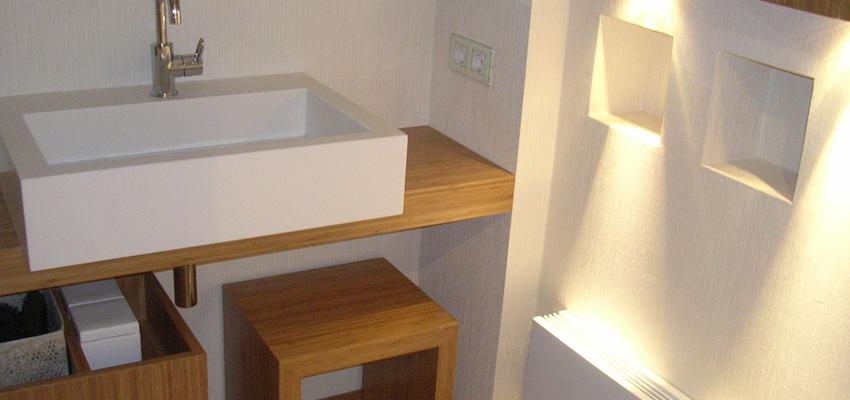 Baño, Tocador style contemporaneo color marron, blanco  diseñado por M2 ARQUITECTURA | Arquitecto 