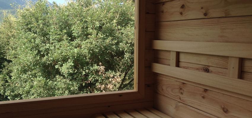 Jardin, SPA Estilo rustico Color marron  diseñado por Saunas Durán | Gremio 