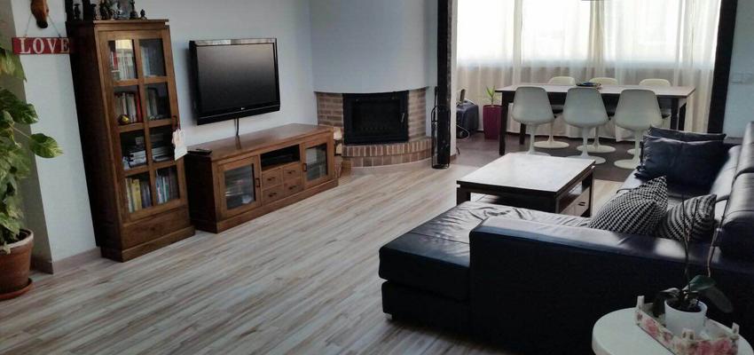 Sala de la TV style moderno color ocre, blanco  diseñado por Ndm servicios | Gremio 