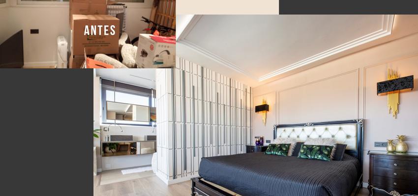 Dormitorio Estilo contemporaneo Color marron  diseñado por Asun Montoya Ruiz | Gremio | Copyright Asun Montoya Ruiz