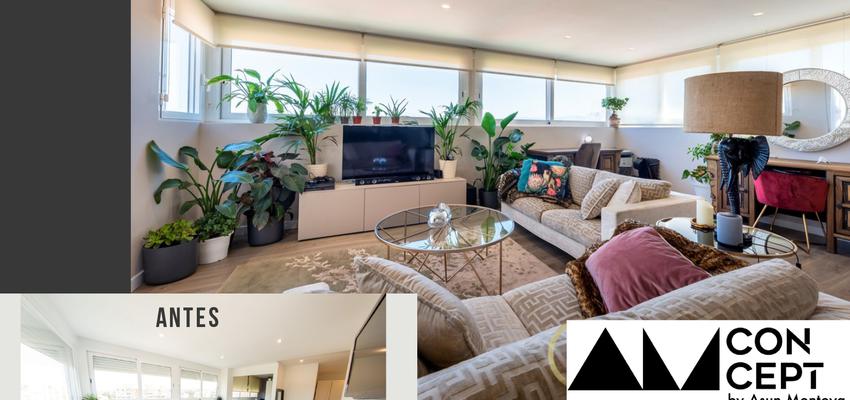 Dormitorio Estilo contemporaneo Color gris  diseñado por Asun Montoya Ruiz | Gremio | Copyright Asun Montoya Ruiz