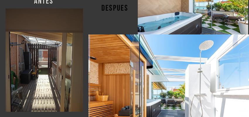 SPA Estilo contemporaneo Color azul cielo  diseñado por Asun Montoya Ruiz | Gremio | Copyright Asun Montoya Ruiz