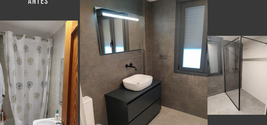 Baño Estilo contemporaneo Color gris  diseñado por Asun Montoya Ruiz | Gremio | Copyright Asun Montoya Ruiz