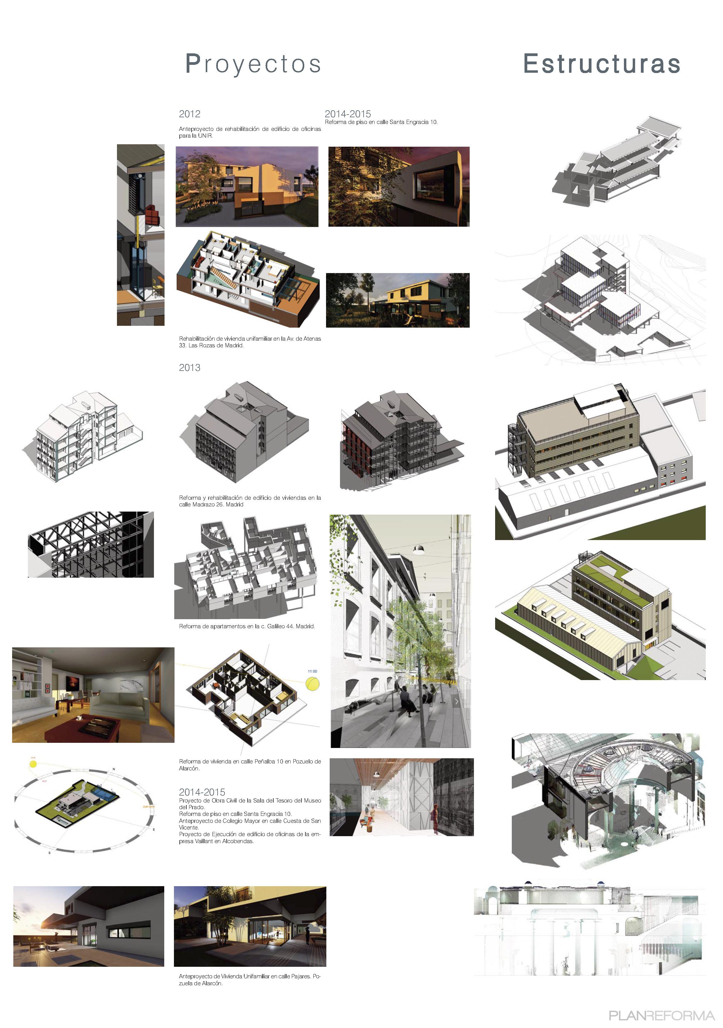 Exterior Estilo contemporaneo Color ocre, blanco  diseñado por Antonio Palomino Bueno | Arquitecto | Copyright Propios