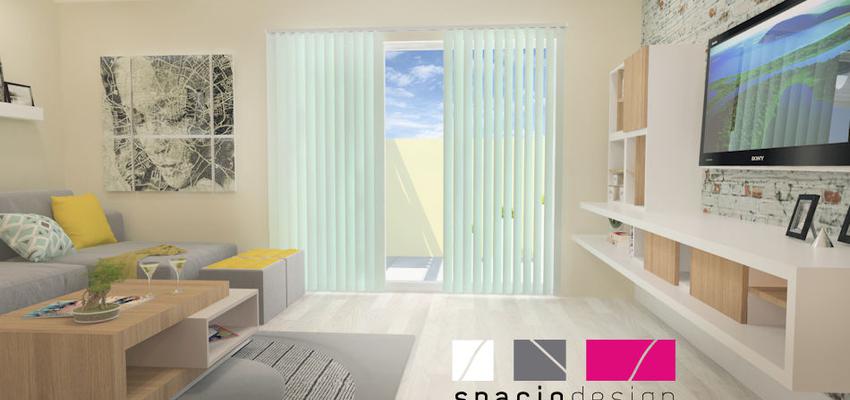 Salon Estilo moderno Color beige, marron, blanco  diseñado por Decorador de Interiores Las Palmas | Decorador 