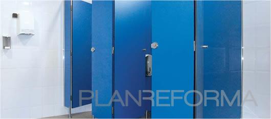 Baño style contemporaneo color azul, blanco, gris  diseñado por Divicat | Gremio 