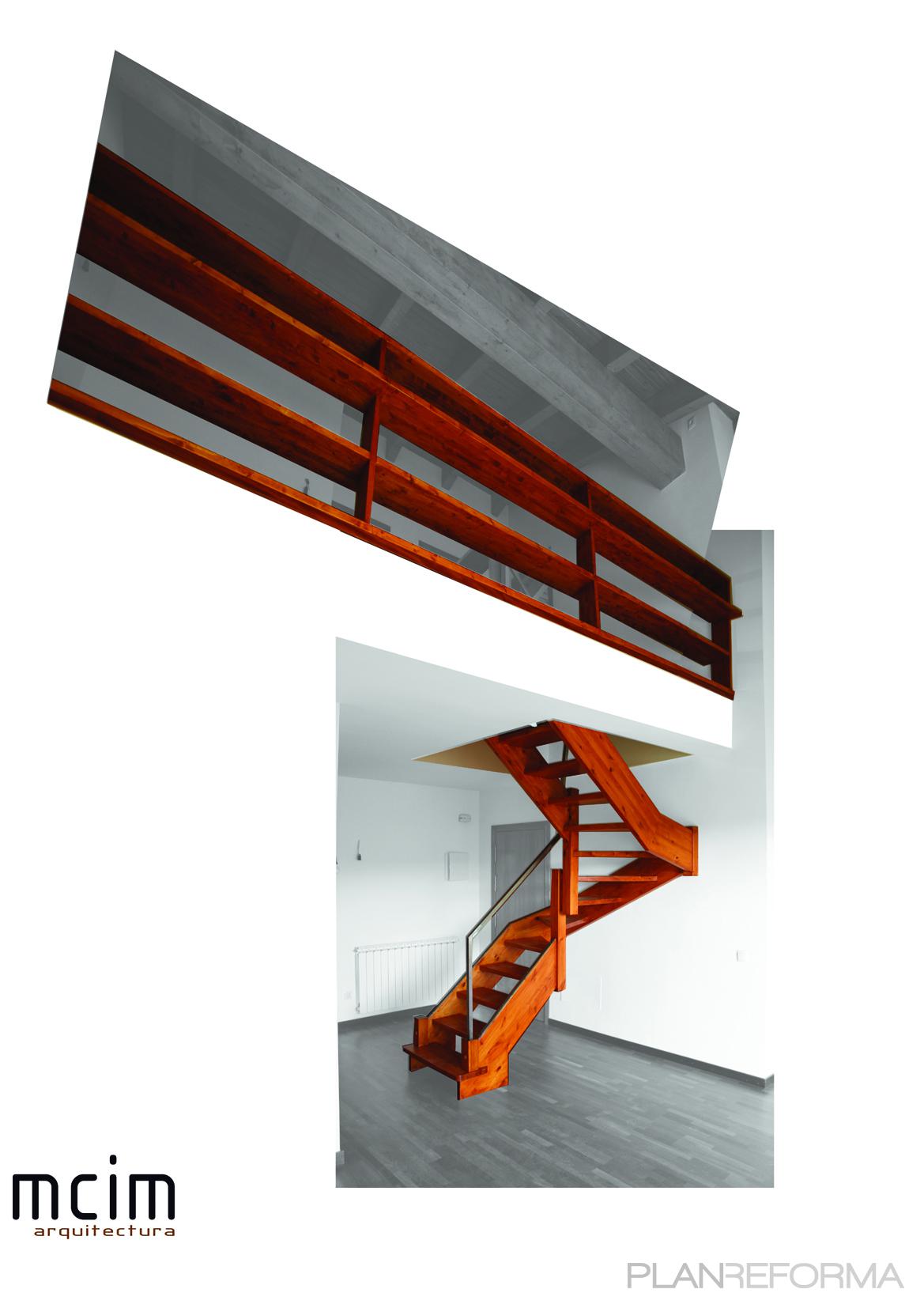 Estudio, Comedor, Salon Estilo moderno Color blanco, bronce  diseñado por ISAAC MARTI | Arquitecto | Copyright mcimar 