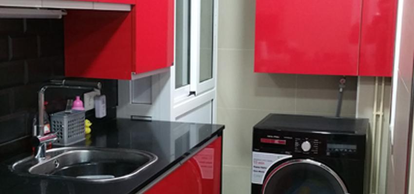 Cocina Estilo moderno Color verde  diseñado por Reforma casa teva | Interiorista 