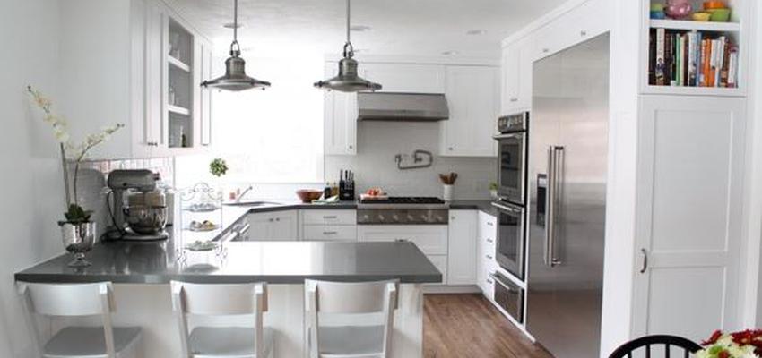 Comedor, Cocina Estilo moderno Color marron, blanco, gris  diseñado por ReformasConEstilo | Gremio 