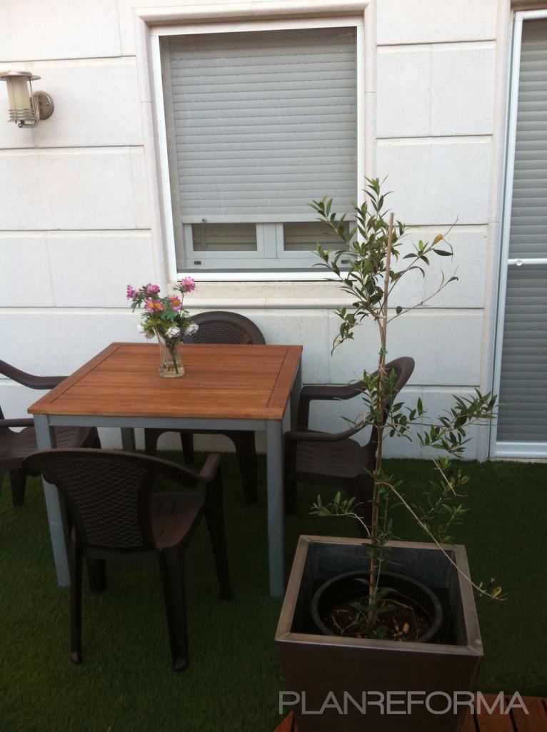 Terraza Estilo mediterraneo Color verde  diseñado por SZ Architect | Arquitecto | Copyright Yo la hice