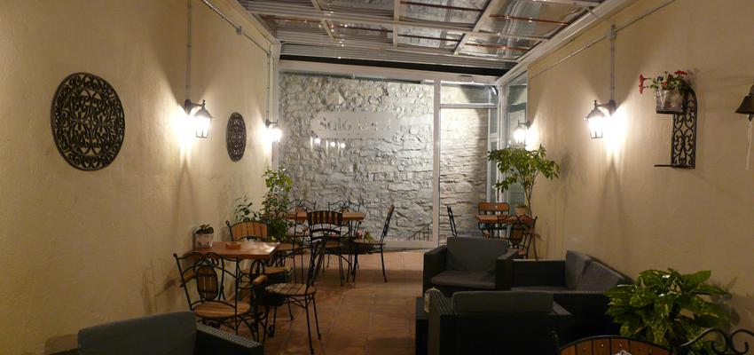 Terraza Estilo vintage Color verde, verde, marron  diseñado por SAF ARQUITECTURA | Arquitecto | Copyright Gemma Sala Llorens