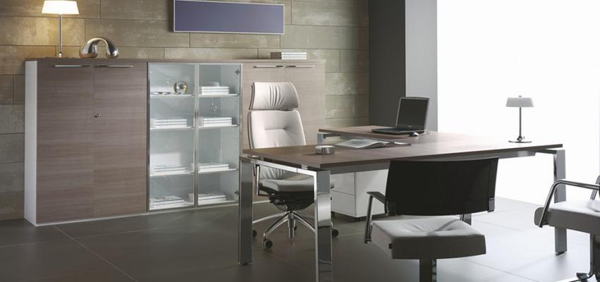 Oficina Estilo moderno Color marron, marron, marron, plateado  diseñado por Montse | Decorador 
