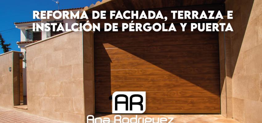 Exterior Estilo contemporaneo Color marron, bronce  diseñado por ANA RODRIGUEZ | Reformista, constructor 