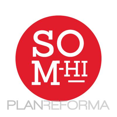 style moderno color rojo, blanco  diseñado por Manel Real | Gremio 