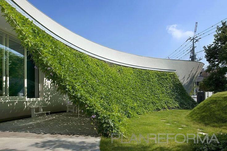 Terraza, Porche, Exterior style vanguardista color verde, verde, blanco  diseñado por ALMAZEN lab | Interiorista 