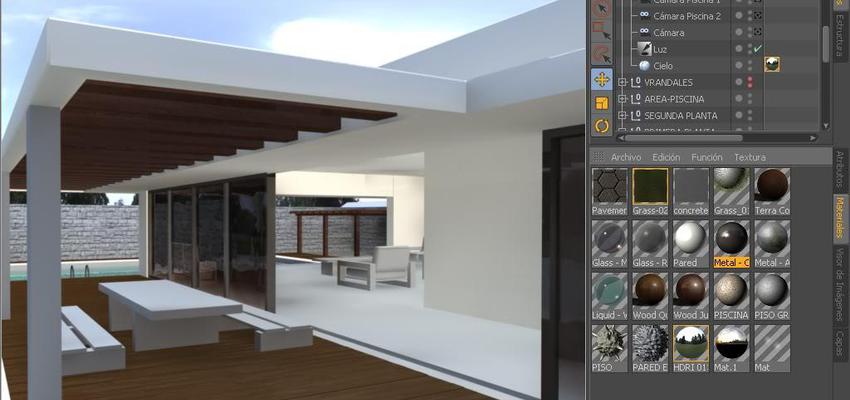 Porche style moderno color marron, marron, blanco  diseñado por ALMAZEN lab | Interiorista 