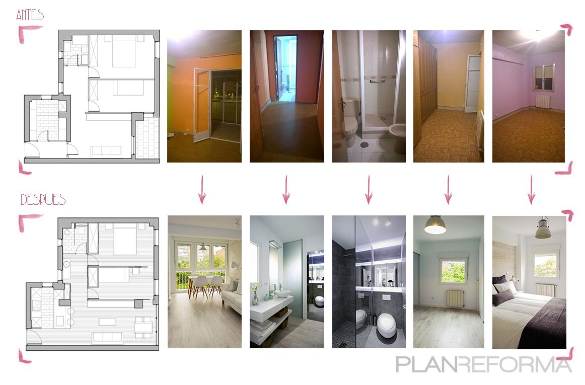 Baño, Dormitorio, Salon Estilo tradicional Color ocre, beige, blanco, gris, gris  diseñado por LOTO archilab | Arquitecto 