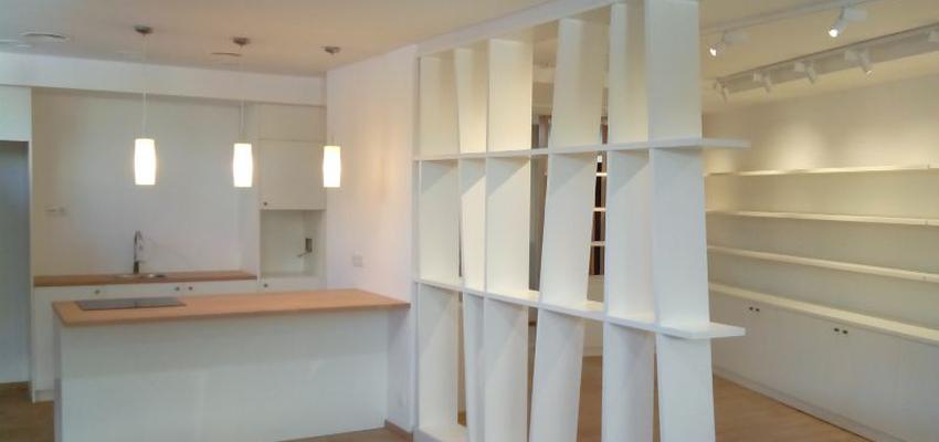 Restaurante, Cafeteria, Bar style contemporaneo color beige, marron, blanco  diseñado por alex montiel | Decorador 