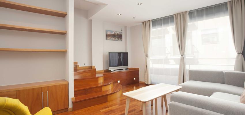 Salon Estilo contemporaneo Color ocre, blanco, gris  diseñado por REFORM-SANS PROJECTS S.L | Gremio 