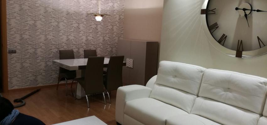 Comedor Estilo contemporaneo Color beige, marron, blanco  diseñado por INTEGRALIUM | Gremio 