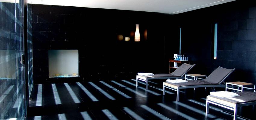 SPA style contemporaneo color blanco, negro  diseñado por Delsur Arquitectos | Arquitecto | Copyright Juan I. Herrero