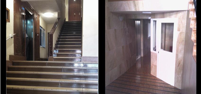 Recibidor style contemporaneo color beige, marron  diseñado por TOLMO arquitectos | Arquitecto 