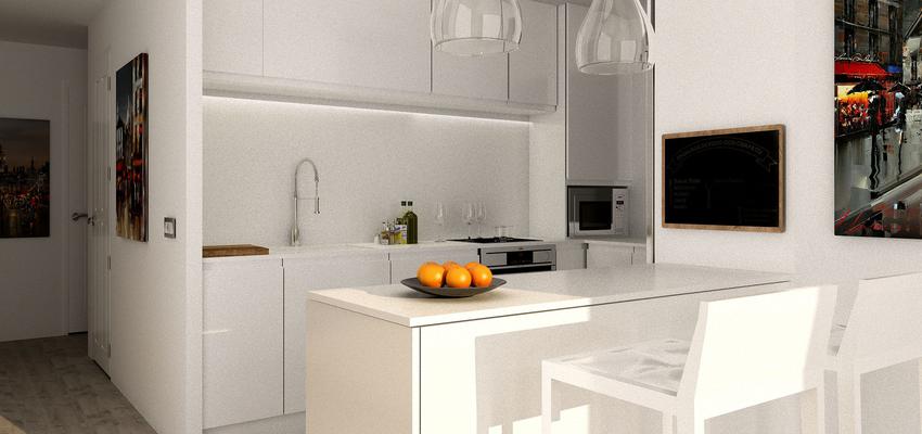 Cocina Estilo moderno Color marron, beige  diseñado por ARQUIVOLTA | Arquitecto Técnico | Copyright Imagen de Arquivolta