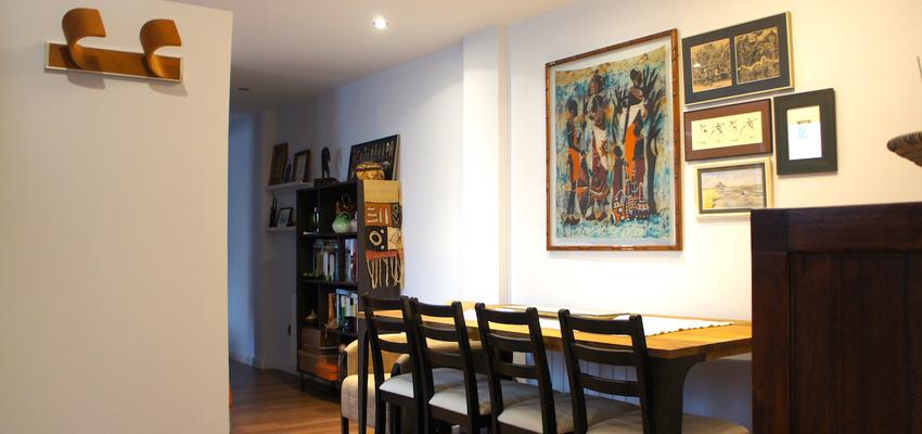 Comedor Estilo contemporaneo Color marron, marron, blanco  diseñado por ARQUIVOLTA | Arquitecto Técnico | Copyright Imatge d'Arquivolta