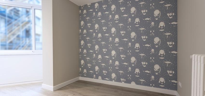 Dormitorio Estilo moderno Color blanco, gris, gris  diseñado por REFORMAS BARCELONA GRUPO TECNICO .SL | Gremio | Copyright Grupo técnico Barcelona