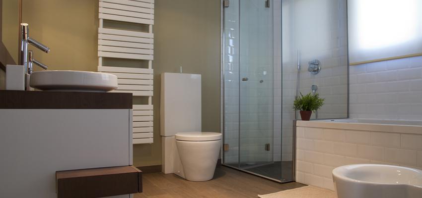 Baño Estilo moderno Color verde  diseñado por Fernando | Gremio | Copyright Cocinas y baños