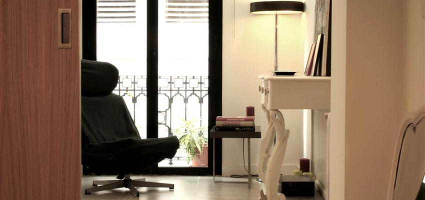 Comedor Estilo contemporaneo Color marron, blanco, gris, negro  diseñado por Francisco Javier Jiménez Rayo | Arquitecto 