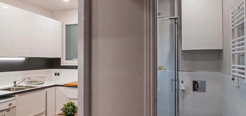 Baño, Cocina Estilo moderno Color beige  diseñado por Controller arquitectura e ingeniería | Ingeniero 