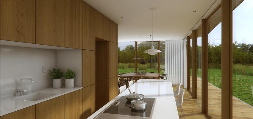 Cocina Estilo moderno Color marron, beige, blanco  diseñado por Habitatsalut Interiorismo Saludable | Interiorista 