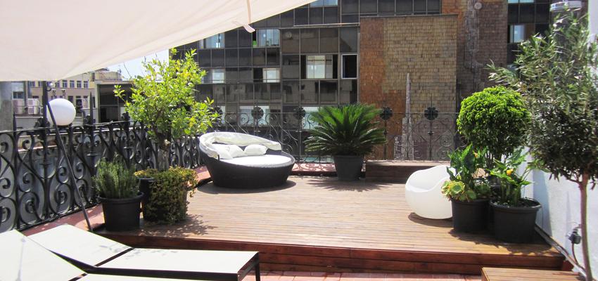 Exterior, Jardin style vanguardista color verde, marron, marron, blanco, negro  diseñado por Eva Vidal Mateu - Taller de Paisatge | Paisajista 