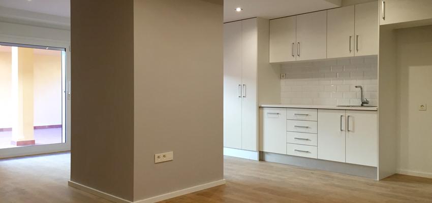 Sotano, Terraza, Cocina Estilo moderno Color marron, marron, blanco  diseñado por Lydia Castello Peris | Arquitecto Técnico 