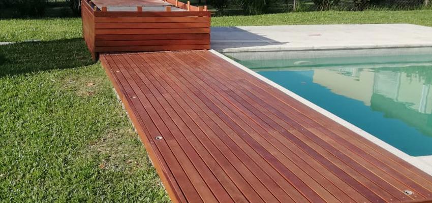 Terraza, Piscina, Exterior Estilo moderno Color blanco, bronce  diseñado por Diginova live your home | Gremio | Copyright Diginova