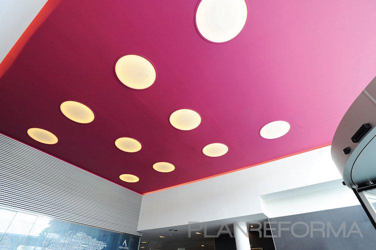 Cafeteria style contemporaneo color rosa  diseñado por techoslaspalmas | Gremio 