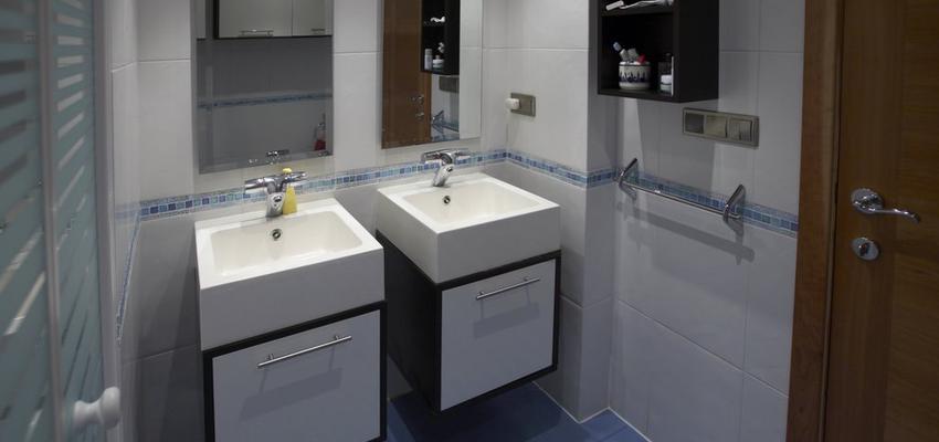 Baño, Tocador style contemporaneo color azul oscuro, blanco  diseñado por SERGIO BENAGES A.T, SLP | Arquitecto Técnico 