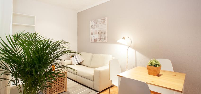 Comedor, Sala de la TV, Salon Estilo moderno Color marron, verde, beige  diseñado por Archirent | Gremio 