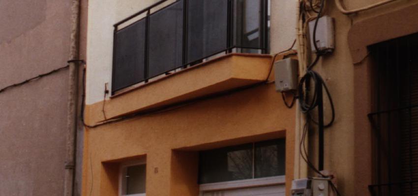 Recibidor, Balcon style contemporaneo color marron, beige  diseñado por David Marti Aguiar | Arquitecto 