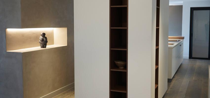 Cocina Estilo contemporaneo Color marron, marron, gris  diseñado por Puzzle Urbano | Arquitecto Técnico 