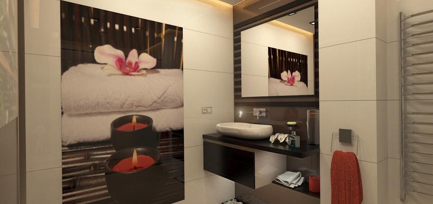 Baño style moderno color beige, marron, marron, negro  diseñado por Jose | Arquitecto Técnico 