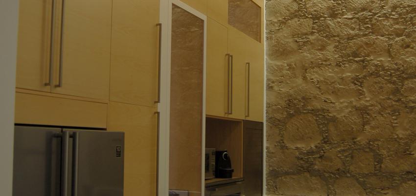Cocina style contemporaneo color marron, beige, blanco, negro  diseñado por Alejandro Martin López | Arquitecto | Copyright si