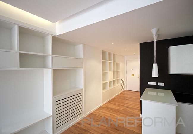 Cocina, Loft style contemporaneo color marron, blanco, negro  diseñado por Arquitectos Madrid 2.0 | Arquitecto 