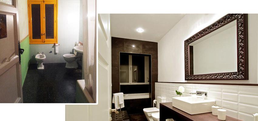 Baño style contemporaneo color marron, blanco, negro  diseñado por Arquitectos Madrid 2.0 | Arquitecto 