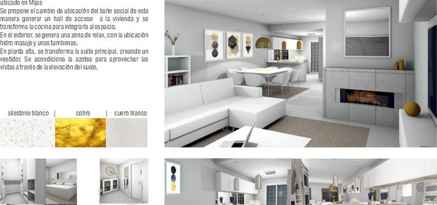 Comedor, Cocina, Salon Estilo clasico Color gris, dorado, plateado  diseñado por alma arquitectura | Gremio 