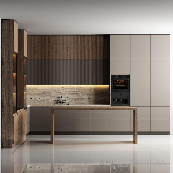 Cocina Estilo contemporaneo Color bronce  diseñado por MC INTERIORISMO | Reformista, constructor 