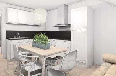 Comedor, Cocina style clasico color beige, gris, negro  diseñado por e-perte | Interiorista | Copyright e-perte