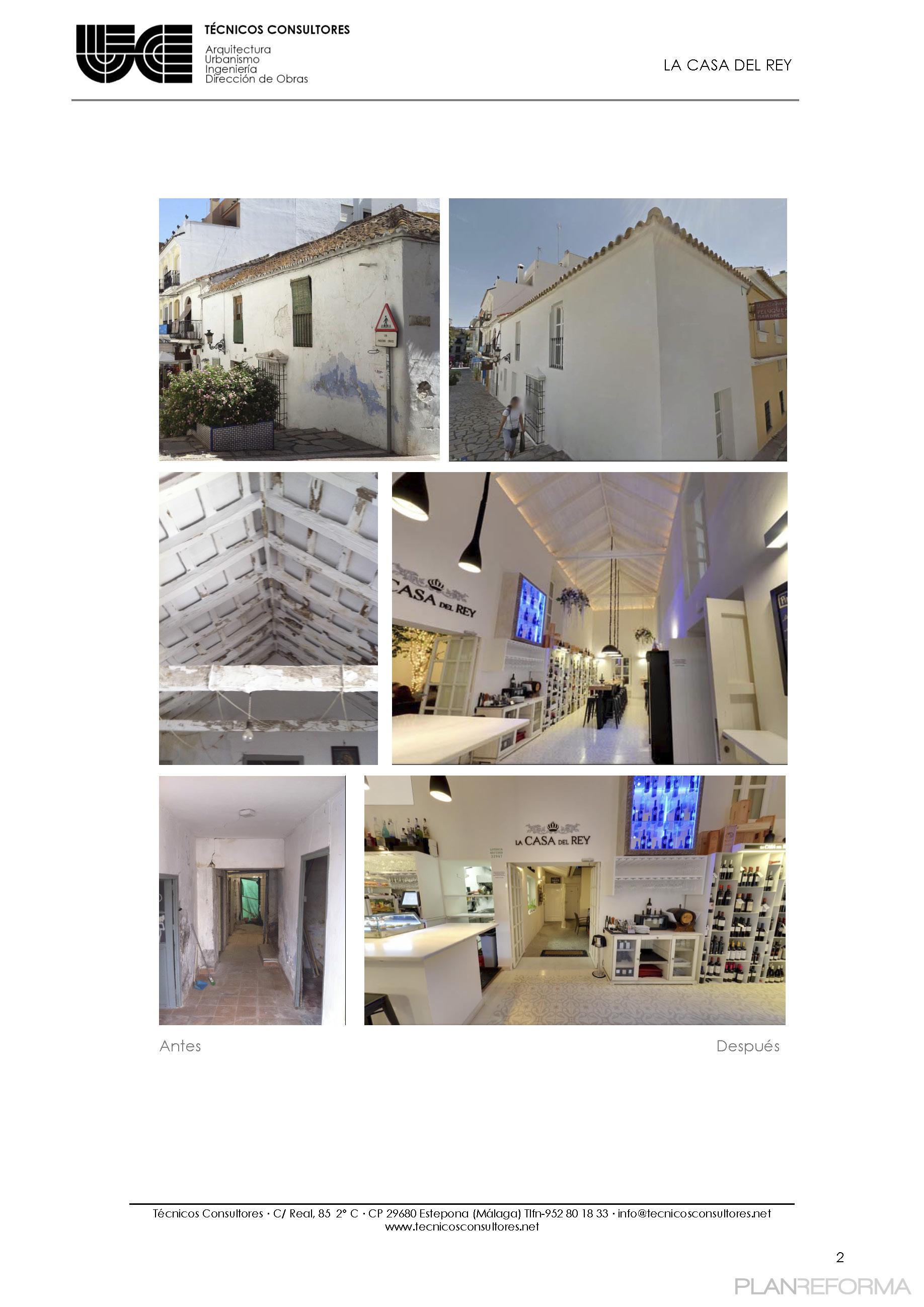 Restaurante style moderno color azul, marron, blanco, gris, gris, negro  diseñado por Técnicos Consultores. Estudio de Arquitectura | Arquitecto 