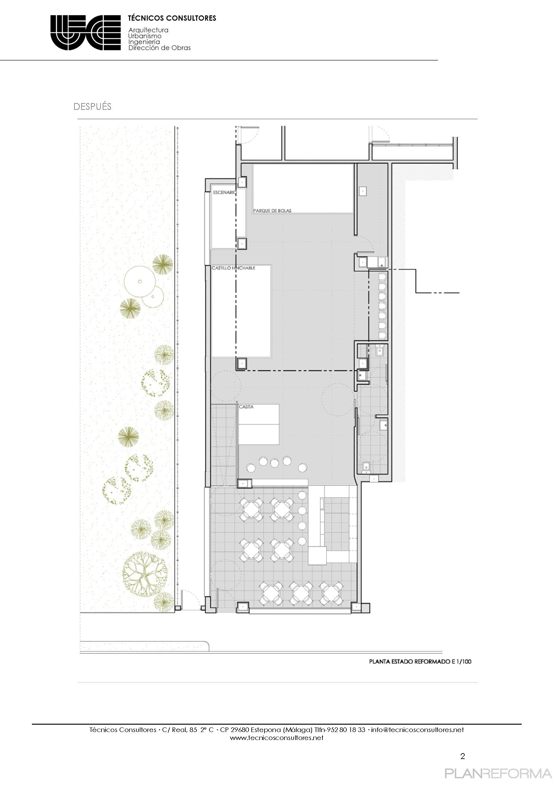 Cafeteria style contemporaneo color blanco, gris, negro  diseñado por Técnicos Consultores. Estudio de Arquitectura | Arquitecto 